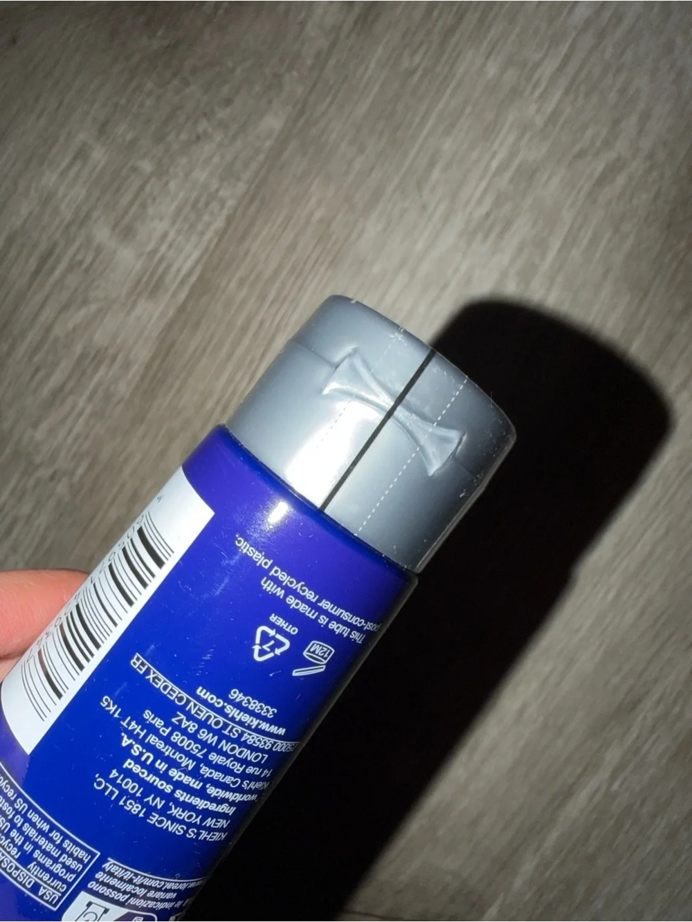 Kiehl's facial fuel scrub